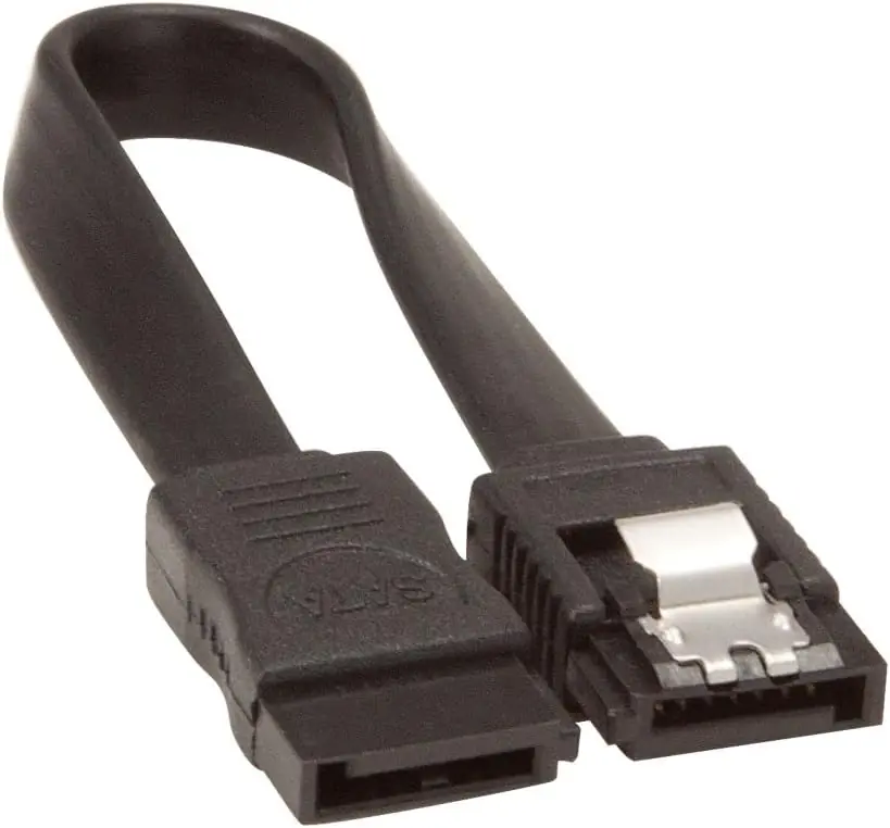 CABLE-SATA-M/M-CLIP SATA CABLE MALE MALE WITH CLIP