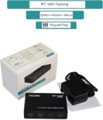 MT-ViKI 1x4 HDMI Splitter 4Kx2K 30Hz with 1 Input 4 Outputs, Powered HDMI Duplicator for TV Monitor Projector Console with HDCP1.4, 3D Support, Deep Color, AC Adapter Included - Image 7