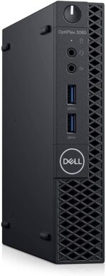 Dell OptiPlex 3060 Micro Desktop PC - USED - Intel Core i5 8th Gen, 8GB DDR4, 256GB SSD, Windows 11 Pro, DisplayPort, Compact Business & Home Tower + Adapter - Image 4