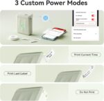 NIIMBOT D110 PORTABLE THERMAL LABEL PRINTER  WITH TAPE - Green - Image 4