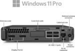 HP ProDesk 600 G3 Mini Desktop | Intel Core i3-7100 | 8GB DDR4 RAM | 256GB SSD | Windows 11 Pro | Compact, Power-Efficient, Professionally Refurbished Business PC | USED - Image 3