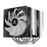 Segotep FZ6 Pro ARGB Dual-Tower CPU Cooler with Dual 120mm Fans, 6×6mm Copper Heat Pipes, 260W TDP Cooling Performance, PWM Control and Intel LGA1700/1851 & AMD AM4/AM5 Compatibility - Image 7