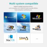 4-Port HDMI KVM Switch 2.0 – 4K@30Hz Ultra HD, USB2.0 Hub, Button & Desktop Controller Switching, Plug & Play, Compatible with Windows, macOS & Linux Systems - Image 4