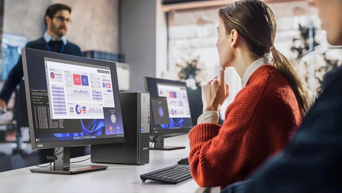 13DK001JGP LENOVO THINKCENTRE NEO 30S GEN5 I7-13620H 8GB DDR5 RAM/512GB SSD/ARA-ENG Lenovo ThinkCentre neo 30s Gen 5 SFF Desktop Intel® Core i7-13620H | 8GB DDR5 RAM ; 512GB SSD NVMe® | Intel® UHD Graphics | Wi-Fi® , BT5.2 , Ethernet | ARA-ENG Wired Keyboard & Mouse | BLACK