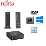 Fujitsu Q556-USFF Intel Core i5-7500T | 8GB DDR4 RAM | 256GB SSD | Windows 10 Pro | Compact Black Mini Desktop | Reliable Performance, Business-Grade Build, Tested & Certified |  USED