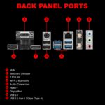 MSI B760M Gaming WiFi DDR5 mATX Motherboard - LGA1700 For Intel 14th/13th/12th Gen - Wi-Fi 6E -2.5G LAN - PCIe 4.0 - Dual Channel DDR5 8000MHz OC - M.2 Shield Frozr -- Steel Armor - ALC897 Audio  | 1 YEAR WARRANTY - Image 5