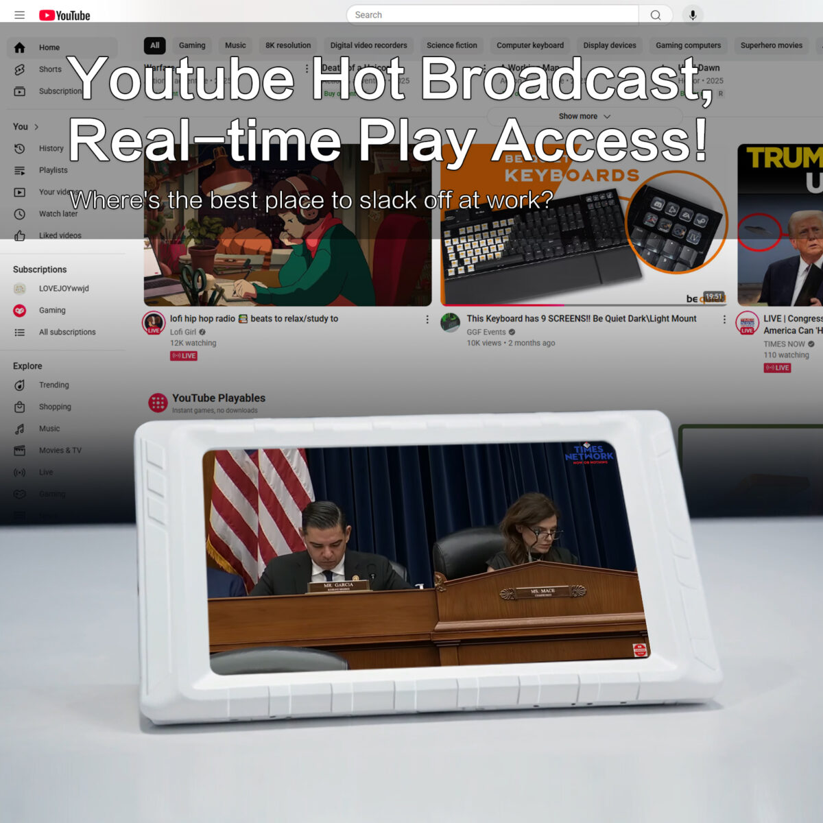 MIRABOX-D5-WHITE 5" LCD SMART SCREEN MINI DISPLAY Mini 5-inch LCD Secondary Smart Display Real-time System Monitor for Gaming PCs and Set-ups , USB-C Interface , Real-Time News, YouTube Sync, Music Rhythm, 1000+ Themes, Smart Reminders, E-Album, And Multi-Screen Linkage | WHITE ~ MIRABOX-D5