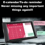 MIRABOX-D5 5" LCD SMART SCREEN MINI DISPLAY Mini 5-inch LCD Secondary Smart Display Real-time System Monitor for Gaming PCs and Set-ups , USB-C Interface , Real-Time News, YouTube Sync, Music Rhythm, 1000+ Themes, Smart Reminders, E-Album, And Multi-Screen Linkage | BLACK ~ MIRABOX-D5 