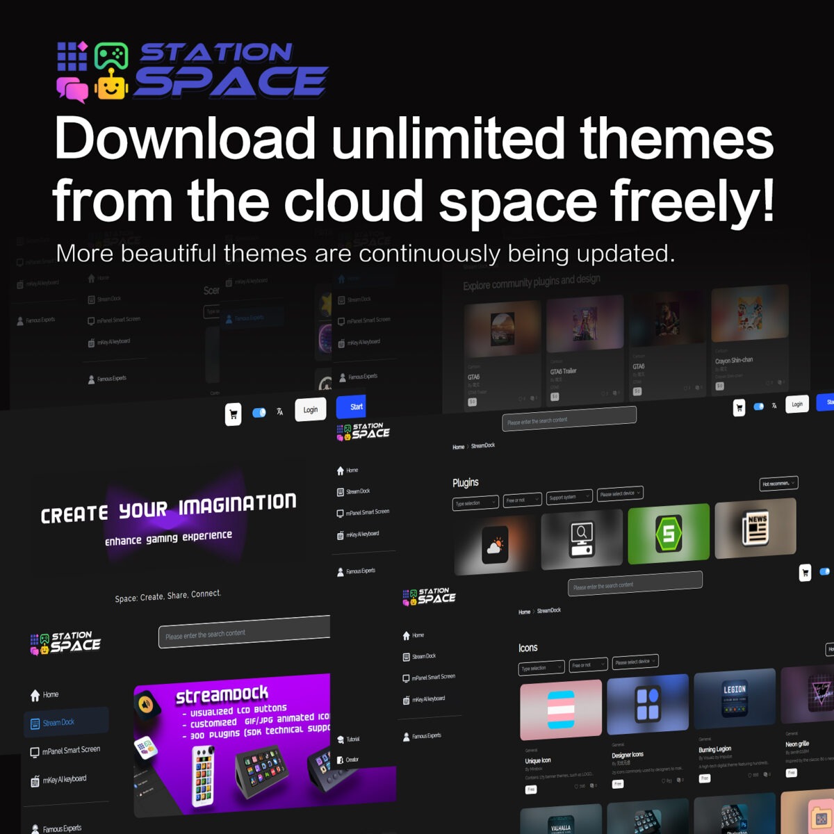 MIRABOX-D5 5" LCD SMART SCREEN MINI DISPLAY Mini 5-inch LCD Secondary Smart Display Real-time System Monitor for Gaming PCs and Set-ups , USB-C Interface , Real-Time News, YouTube Sync, Music Rhythm, 1000+ Themes, Smart Reminders, E-Album, And Multi-Screen Linkage | BLACK ~ MIRABOX-D5 