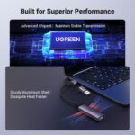 UGREEN-CM716-25854 UGREEN HD USB VIDEO CAPTURE CARD UGREEN Capture Card HDMI To USB-A Type-C FHD 1080P 60FPS - 4K Input, Dual USB Interface, Plug & Play, Low-Latency Streaming, Compatible With Switch 2/PS5/Xbox/PC/Mac | CM716-25854 