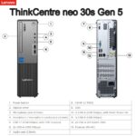 13DK001JGP LENOVO THINKCENTRE NEO 30S GEN5 I7-13620H 8GB DDR5 RAM/512GB SSD/ARA-ENG Lenovo ThinkCentre neo 30s Gen 5 SFF Desktop Intel® Core i7-13620H | 8GB DDR5 RAM ; 512GB SSD NVMe® | Intel® UHD Graphics | Wi-Fi® , BT5.2 , Ethernet | ARA-ENG Wired Keyboard & Mouse | BLACK