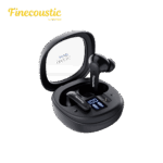 FT20-BLACK FINECOUSTIC EARBUDS GROOVE ANCFT20 TRUE WIRELESS Finecoustic GROOVE ANC FT20 True Wireless Stereo Earbuds — Active Noise Cancelling, Bluetooth 5.3, 13mm Driver, ENC Mic, USB-C Fast Charging, Digital Display, All-Day Battery 