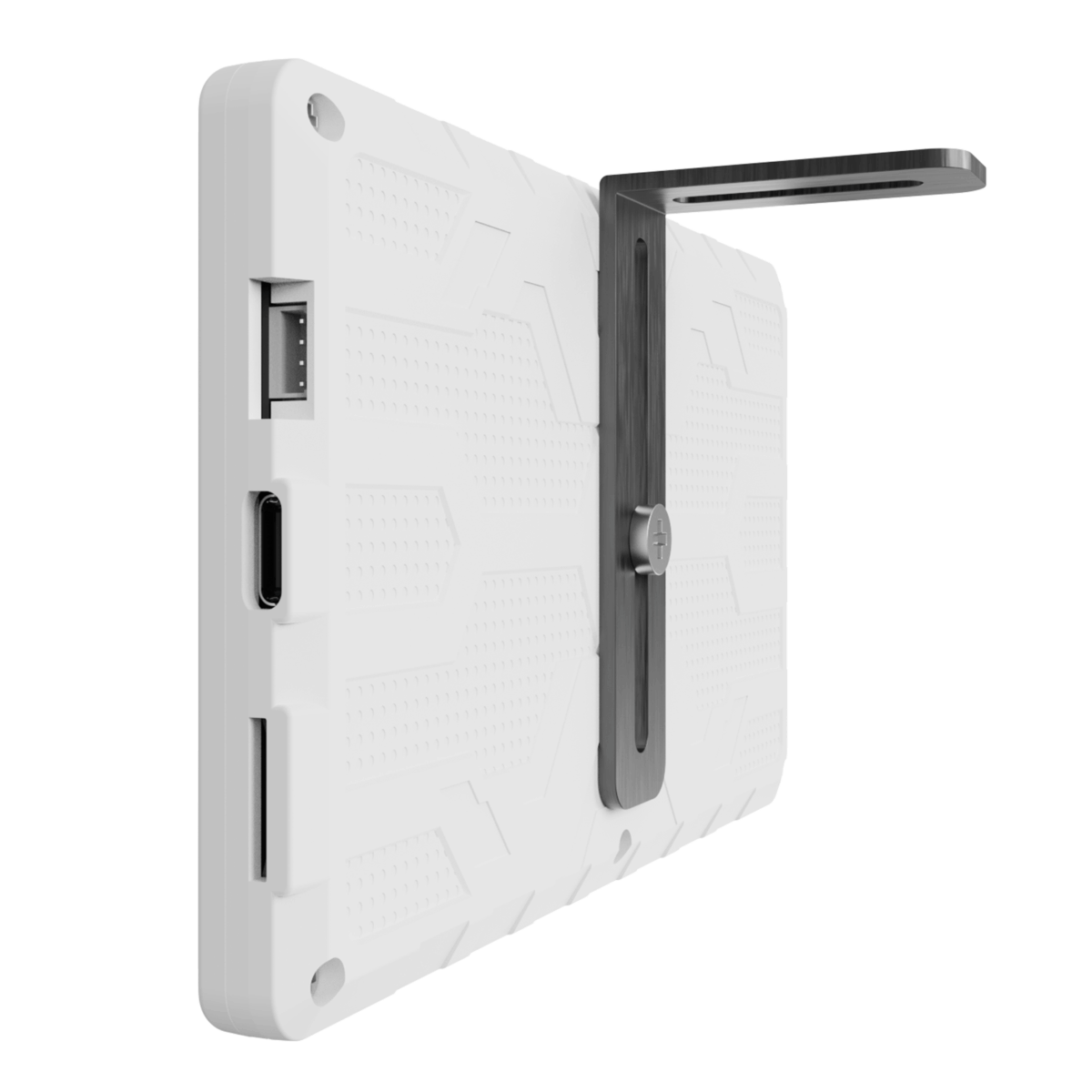 MIRABOX-D5-WHITE 5" LCD SMART SCREEN MINI DISPLAY Mini 5-inch LCD Secondary Smart Display Real-time System Monitor for Gaming PCs and Set-ups , USB-C Interface , Real-Time News, YouTube Sync, Music Rhythm, 1000+ Themes, Smart Reminders, E-Album, And Multi-Screen Linkage | WHITE ~ MIRABOX-D5