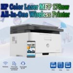 HP-PRINTER-178NW HP PRINTER LASER COLOR MFP 178NW HP Color Laser MFP 178nw All-In-One Wireless Printer With 18/4 PPM Speed, 600x600 DPI Quality, Wi-Fi Direct, Ethernet, Mobile Printing, 128MB Memory, Flatbed Scanner | (4ZB96A) 