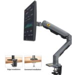 NB-G60 NB G60 Single Heavy Duty Monitor Arm Supports 27" to 45" NB North Bayou Heavy Duty Monitor Arm Desk Mount, Full Motion Stand for 27"-45" Big Screens, 11lbs-33lbs Weight Capacity, Gaming Monitor Stand G60 NB G60 Heavy Duty Adjustable Gas Spring Desk Mount Arm For 27″–45″ Monitors ; 16KG Max Load ; Full Motion 360° Rotation ; Ergonomic Design With Built-In USB Hub & Cable Management
