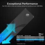SB-4TB-NAV2 SABRENT ROCKET EXTERNAL ALUMINUM SSD 4TB NANO V2