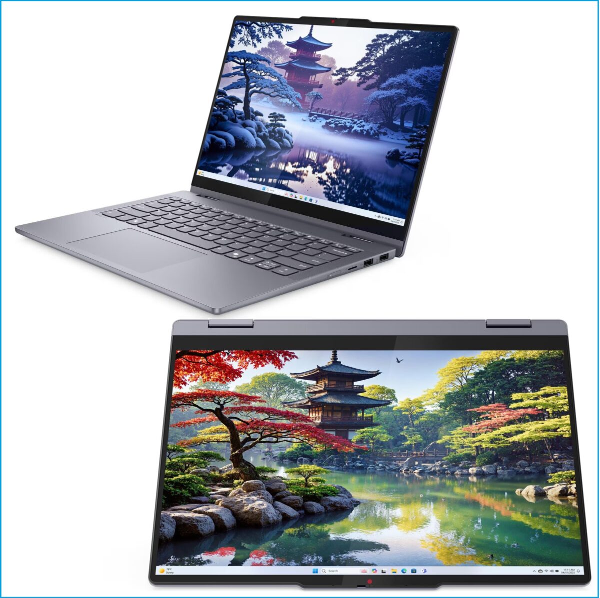 83KR001TUS LENOVO IDEAPAD 5 2-IN-1 14IAL10 U7 255U 16GB RAM/512GB SSD/14.0" WUXGA TS/WIN11 -LUNA GREY  Lenovo IdeaPad 5 2-in-1 14IAL10 : Intel® Core Ultra 7 255U ; 12 AI TOPS | 16GB DDR5x RAM ; 512GB SSD NVMe® | 14-inch WUXGA IPS TouchScreen | Intel® Graphics | Lenovo® Digital Pen 2  Included | Backlit Keyboard | Windows® 11 | Luna Grey 