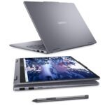 83KR001TUS LENOVO IDEAPAD 5 2-IN-1 14IAL10 U7 255U 16GB RAM/512GB SSD/14.0" WUXGA TS/WIN11 -LUNA GREY  Lenovo IdeaPad 5 2-in-1 14IAL10 : Intel® Core Ultra 7 255U ; 12 AI TOPS | 16GB DDR5x RAM ; 512GB SSD NVMe® | 14-inch WUXGA IPS TouchScreen | Intel® Graphics | Lenovo® Digital Pen 2  Included | Backlit Keyboard | Windows® 11 | Luna Grey 