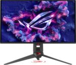 PG27UCDM ASUS ROG Swift OLED PG27UCDM 27-inch Gaming Monitor ―  4K QD-OLED Panel, 240Hz, 0.03ms , Heatsink, Neo Proximity Sensor, G-SYNC® c, VESA DisplayHDR 400 True Black,  99% DCI-P3, DisplayWidget, DisplayPort™ 2.1a UHBR20 , Fully Adjustable Stand 