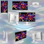 MAG 272QPW QD-OLED X28 MAG 272QPW QD-OLED X28 27" QHD 280Hz Flat Gaming Monitor MSI MAG 272QPW QD-OLED X28 27-inch WQHD 280Hz 0.03ms White Gaming Monitor , QD Premium Color Delta E≤2 , HDR True Black 400, ClearMR 15000 , G-SYNC, FreeSync, And HDMI 2.1 Connectivity , Height/Pivot/Swivel/Tilt | WHITE SILVER