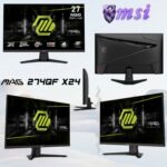 MAG 274QF X24 MSI MAG 274QF X24 MSI MAG 274QF X24 27" QHD 240Hz Flat Gaming Monitor - Rapid IPS - 0.5ms GtG - HDR Ready - FreeSync Premium - AI Vision - HDMI CEC - Tilt Adjustable - VESA Mount