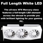 RX-96TMERCW9 XFX MERCURY AMD RADEON RX 9060 XT OC 16GB WHITE XFX Mercury AMD Radeon RX 9060 XT OC 16GB GDDR6 ,  Apparatus Accelerating Advanced 1440p Action, AI-Assisted AMD Architecture, Aerodynamic Triple-Fan Assembly , 3320MHz Boost Clock, XFX LED Light Bar | WHITE ~ RX-96TMERCW9