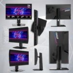 MPG 242R X60N MSI MPG 242R X60N 24-inch FHD Rapid TN Gaming Monitor , 600Hz Refresh, 0.1ms GtG, AMD FreeSync Premium, VESA DisplayHDR 400, USB Hub, HDMI 2.1, DP 1.4, Type-C 98W PD