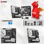 MSI Z790M-POWER-WIFI-D5 Z790MPOWER MSI Z790 MPOWER DDR5 mATX Motherboard - LGA1700 For Intel 14th/13th/12th Gen - PCIe 5.0 - Wi-Fi 6E - 2.5G LAN - DDR5 8000MHz OC - M.2 Shield Frozr - OC Engine -Audio Boost