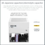 Segotep MU-850G 850W PSU Kunlun 80 Plus Gold ATX 3.0 & PCIe 5.0 Full Modular Power Supply Active PFC FDB Fan LLC Pro + DC-DC Framework – WHITE