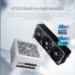 Segotep MU-850G 850W PSU Kunlun 80 Plus Gold ATX 3.0 & PCIe 5.0 Full Modular Power Supply Active PFC FDB Fan LLC Pro + DC-DC Framework – WHITE