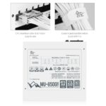 Segotep MU-850G 850W PSU Kunlun 80 Plus Gold ATX 3.0 & PCIe 5.0 Full Modular Power Supply Active PFC FDB Fan LLC Pro + DC-DC Framework – WHITE