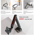 NB-G60 NB G60 Single Heavy Duty Monitor Arm Supports 27" to 45" NB North Bayou Heavy Duty Monitor Arm Desk Mount, Full Motion Stand for 27"-45" Big Screens, 11lbs-33lbs Weight Capacity, Gaming Monitor Stand G60 NB G60 Heavy Duty Adjustable Gas Spring Desk Mount Arm For 27″–45″ Monitors ; 16KG Max Load ; Full Motion 360° Rotation ; Ergonomic Design With Built-In USB Hub & Cable Management