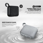 FANTECH-BS153-BLACK Fantech Nerabox Bs153 Wireless Speaker Bluetooth 5.4/5W Rms/Tws Mode/Usb & Tf Card Support Fantech NeraBox BS153 Portable Speaker With 3-Way Connectivity, TWS Stereo Mode, Deep Bass, 5W RMS Output, 1200mAh Battery, Passive Radiator, USB-C, TF Card, And USB Flash Drive Support | BLACK 