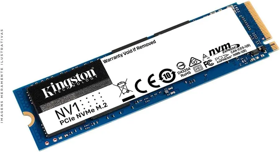 SNVS/250G KINGSTON NV1 NVME 250 GB SSD Kingston NV1 NVMe PCIe SSD 250G M.2 2280 - SNVS/250G | USED