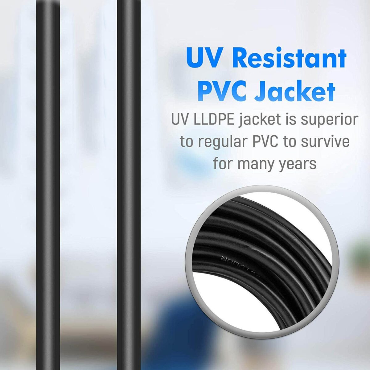 UTP-V-LINK-OUTDOOR NETWORK CABLE CAT 6 UTP V-LINK 300M OUTDOOR V-LINK  UTP Rj45 Cat6 Ethernet Network Shielded Gigabit Outdoor Cable  ,Waterproof , Anti-jamming Weather Resistant Lan Cable - 300 meters 