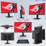 XG27UCS ASUS ROG Strix XG27UCS Gaming Monitor – 27-inch 4K UHD (3840x2160), 160Hz , 1ms GTG, Fast IPS, Extreme Low Motion Blur Sync, USB Type-C, G-Sync compatible, DisplayWidget Center, tripod socket, HDR, Fully Adjustable Stand 