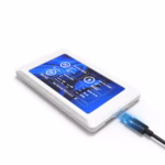 MIRABOX-D5-WHITE 5" LCD SMART SCREEN MINI DISPLAY Mini 5-inch LCD Secondary Smart Display Real-time System Monitor for Gaming PCs and Set-ups , USB-C Interface , Real-Time News, YouTube Sync, Music Rhythm, 1000+ Themes, Smart Reminders, E-Album, And Multi-Screen Linkage | WHITE ~ MIRABOX-D5