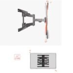 NB-P6 NB P6 Wall Bracket Mount Cantilever Full Motion Cantilever Mount for TV’s NB P6 Full Motion TV Wall Mount  Fits 45″–75″ Flat Panels ; Load Up to 45.5 kg ; Tilt +5°/-3°, Swivel 50°–80°, Rotate ±4° ; Retractable 52–380 mm ; VESA 200×200–600×400 mm