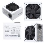 AN750W-WHITE SEGOTEP AN750W 750W WHITE COLOR 80PLUS WHITE NON MODULAR POWERSUPPLY Segotep AN750W White Iceberg Edition 750W 80 PLUS PSU With 87.47% Efficiency, Active PFC, 120mm Hydraulic Bearing Fan, Flat White Cables & Smart Temp Control 