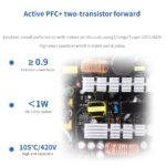 AN750W-WHITE SEGOTEP AN750W 750W WHITE COLOR 80PLUS WHITE NON MODULAR POWERSUPPLY Segotep AN750W White Iceberg Edition 750W 80 PLUS PSU With 87.47% Efficiency, Active PFC, 120mm Hydraulic Bearing Fan, Flat White Cables & Smart Temp Control 