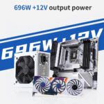 AN750W-WHITE SEGOTEP AN750W 750W WHITE COLOR 80PLUS WHITE NON MODULAR POWERSUPPLY Segotep AN750W White Iceberg Edition 750W 80 PLUS PSU With 87.47% Efficiency, Active PFC, 120mm Hydraulic Bearing Fan, Flat White Cables & Smart Temp Control 