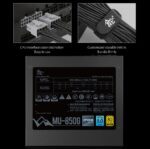 MU-850W-ATX-3.0-BK SEGOTEP MU-850G 850W ATX 3.0 BLACK GOLD 80PLUS FULLY MODULAR PSU Segotep MU-850G 850W PSU Kunlun 80 Plus Gold ATX 3.0 & PCIe 5.0 Full Modular Power Supply Active PFC FDB Fan LLC Pro + DC-DC Framework – WHITE
