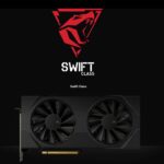 RX-96TSW8GBQ XFX SWIFT AMD RADEON RX 9060XT OC 8GB 2XDP XFX Swift AMD Radeon RX 9060 XT OC Gaming Edition 8GB GDDR6 Graphics Card With 3320MHz Boost Clock, 20Gbps Memory Speed, Dual-Fan Cooling, PCI-E 5.0, DP 2.1 & HDMI 2.1 Outputs | BLACK ~ RX-96TSW8GBQ
