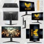 VG27AQML5A TUF Gaming Series 5 - VG27AQML5A Gaming Monitor – 27-inch QHD Fast-IPS panel, 300Hz, 0.3ms , G-SYNC® compatible AMD FreeSync Premium, ELMB SYNC, VESA DisplayHDR 400, 95% DCI-P3, DisplayWidget Center, Gaming AI , Tilt - Swivel - Pivot - Height Adjustment