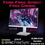 XG27ACS-W ASUS ROG Strix XG27ACS-W White Gaming Monitor – 27-inch WQHD, 180Hz , 1ms , Fast IPS, Extreme Low Motion Blur Sync, USB Type-C, G-Sync compatible, DisplayWidget , tripod socket, HDR, Fully Adjustable Stand