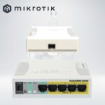 RB260GSP Mikrotik RB260GSP 5 Gigabit Ethernet Ports and One SFP Cage MikroTik RB260GSP Smart PoE Switch - 5× Gigabit PoE-Out LAN Ports + 1× SFP Slot , 53W Max , Passive PoE 11–30V , SwOS Managed , QCA8337 Chip , Compact Fanless Design | CSS106-1G-4P-1S