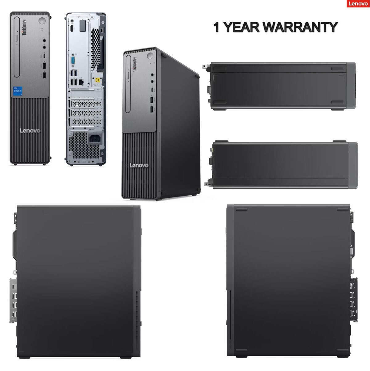 13DK001JGP LENOVO THINKCENTRE NEO 30S GEN5 I7-13620H 8GB DDR5 RAM/512GB SSD/ARA-ENG Lenovo ThinkCentre neo 30s Gen 5 SFF Desktop Intel® Core i7-13620H | 8GB DDR5 RAM ; 512GB SSD NVMe® | Intel® UHD Graphics | Wi-Fi® , BT5.2 , Ethernet | ARA-ENG Wired Keyboard & Mouse | BLACK