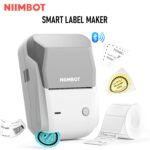 NIIMBOT-B1-GREY NIIMBOT B1 SMART LABEL PRINTER BLUETOOTH GREY NIIMBOT B1 Bluetooth Thermal Label Maker – 2" Portable Sticker Printer, 203DPI Resolution, Ink-Free Printing, Excel Batch Labels, iOS Android Windows Compatible, For Home Office Small Business | GREY 