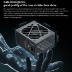 DM-850G-ATX-3.1-BK Segotep DM-850G ATX 3.1 PCIE5 850W PSU - Power Supply 850 Watt 80+ Gold Full Modular Segotep DM-850G 850W Digital Gold Power Supply ATX3.1 PCIe5.1 Ready 80PLUS Gold PPLP Certified Dual-Core MCU AI Monitoring HiMOS USB Blind Plug Compact High-Density Design | BLACK 