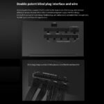 DM-850G-ATX-3.1-BK Segotep DM-850G ATX 3.1 PCIE5 850W PSU - Power Supply 850 Watt 80+ Gold Full Modular Segotep DM-850G 850W Digital Gold Power Supply ATX3.1 PCIe5.1 Ready 80PLUS Gold PPLP Certified Dual-Core MCU AI Monitoring HiMOS USB Blind Plug Compact High-Density Design | BLACK 